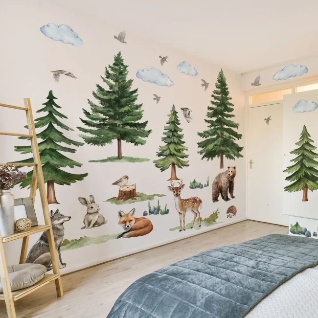 StayPlay Runaway Muursticker – Dierenmotief – Serie 4