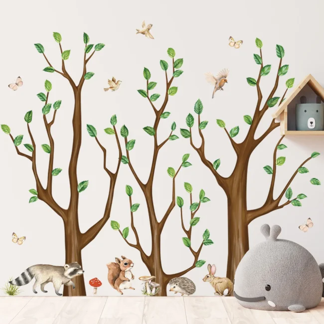 StayPlay Runaway Muursticker – Vlindermotief – Serie 5