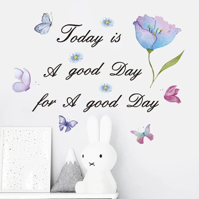 StayPlay Runaway Muursticker – Vlindermotief, Pvc met zelfklevend