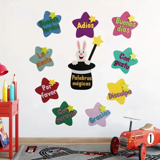 StayPlay Runaway Muursticker met zelfklevend – Serie 6