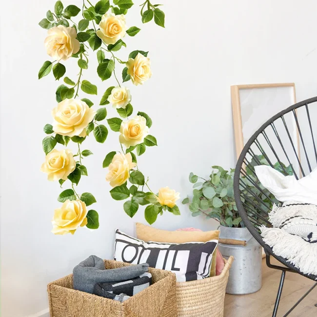 StayPlay Runaway Muursticker – Bloemenmotief met zelfklevend – Serie 4