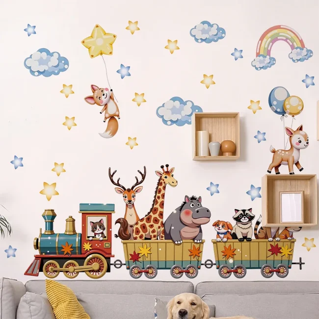 StayPlay Runaway Muursticker met zelfklevend – Serie 15