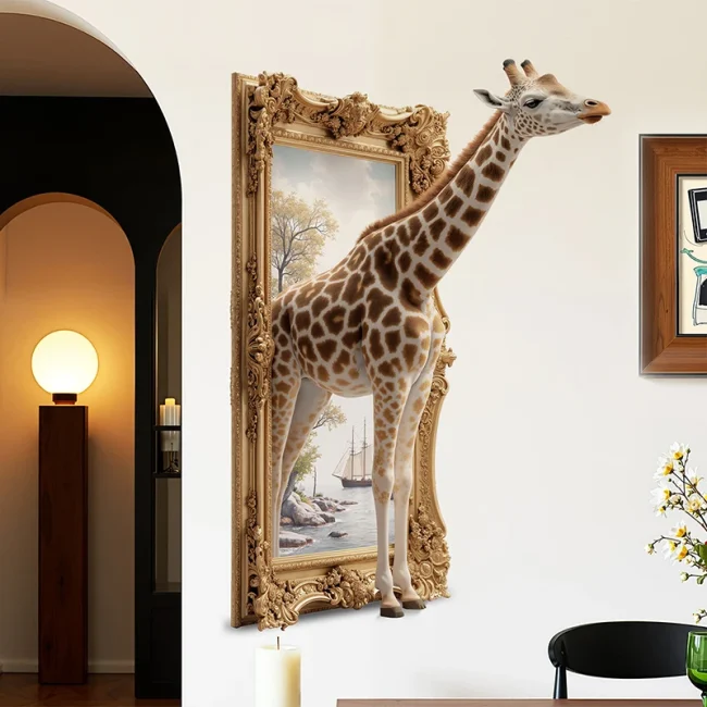 StayPlay Runaway Muursticker – Dierenmotief – Serie 9