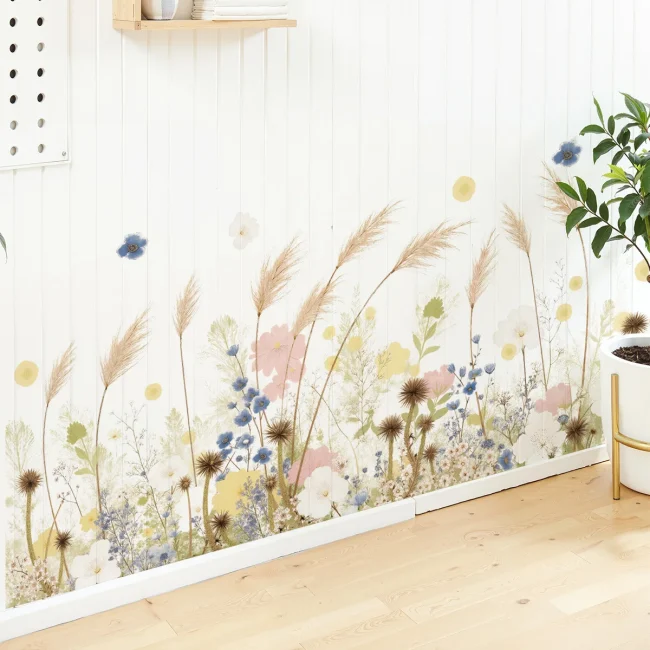 StayPlay Runaway Muursticker – Bloemenmotief – Serie 7