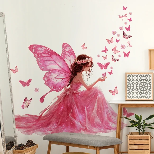 StayPlay Runaway Muursticker – Vlindermotief – Serie 14