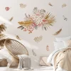 StayPlay Runaway Muursticker – Bloemenmotief met zelfklevend – Serie 8