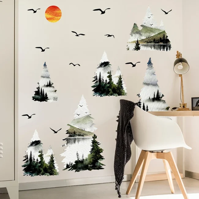 StayPlay Runaway Muursticker – Landschapsmotief – Serie 3