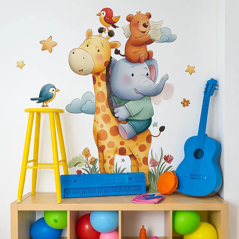 StayPlay Runaway Muursticker – Dierenmotief – Serie 13