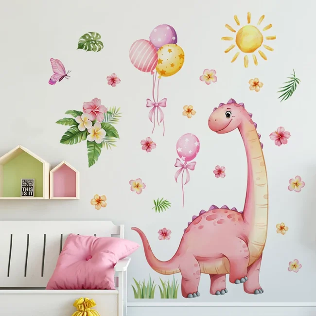 StayPlay Runaway Muursticker – Dierenmotief met zelfklevend – Serie 12