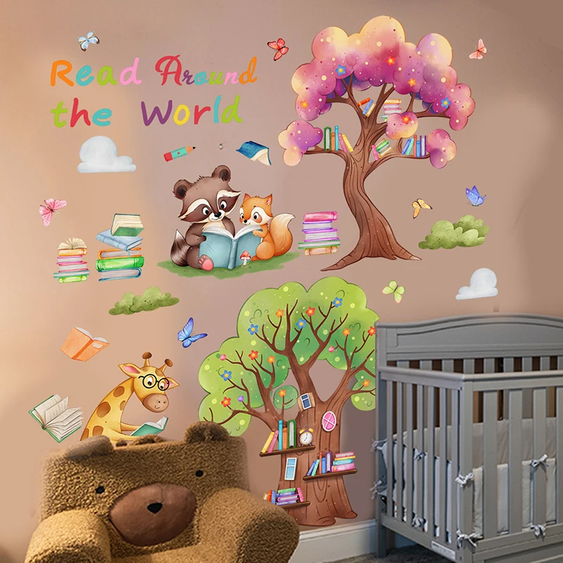 StayPlay Runaway Muursticker – Dierenmotief – Avontuurlijk 2