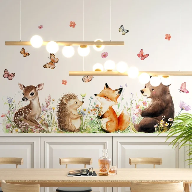 StayPlay Runaway Muursticker – Bruin – Serie 2