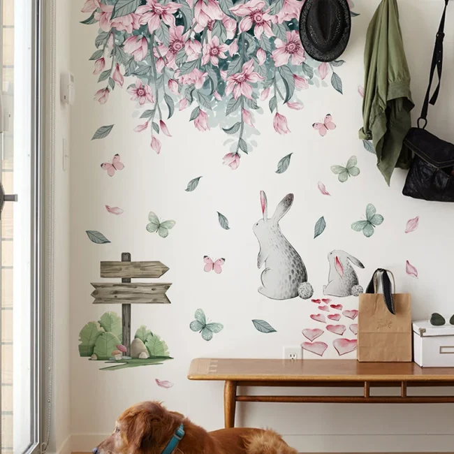 StayPlay Runaway Muursticker – Vlindermotief met zelfklevend – Serie 16
