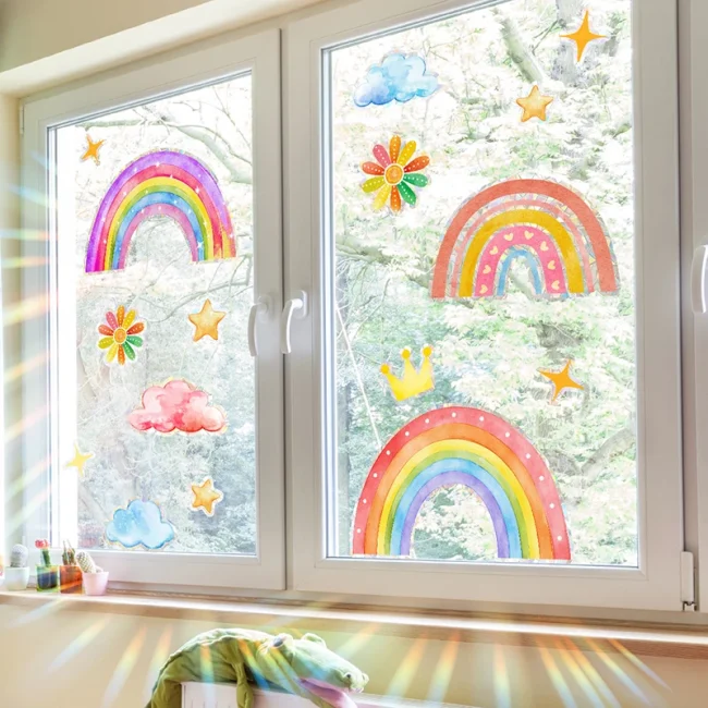 StayPlay Runaway Woonaccessoire – Glas met zelfklevend – Serie 8