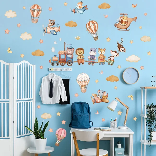 StayPlay Runaway Muursticker – Dierenmotief – Serie 20