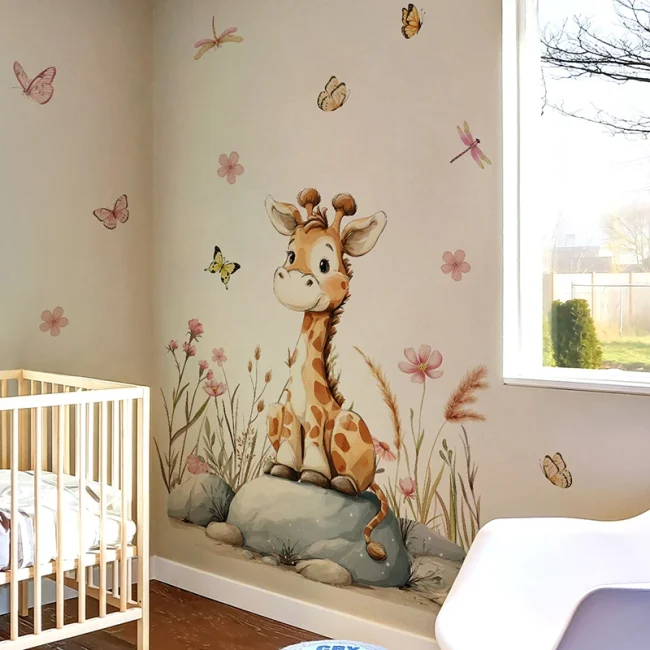 StayPlay Runaway Muursticker – Vlindermotief – Serie 29