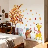 StayPlay Runaway Muursticker – Dierenmotief, Bruin – Serie 6