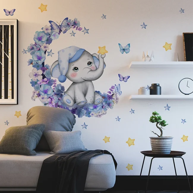StayPlay Runaway Muursticker – Vlindermotief – Serie 31
