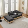 StayPlay Runaway Slaapbank – Chenille met verstelbare rugleuning en opbergruimte