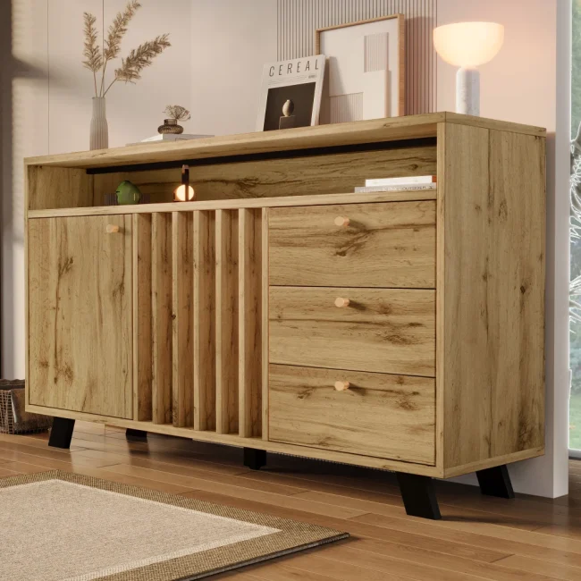 StayPlay Runaway Buffetkast 120×40×85cm met 3 laden