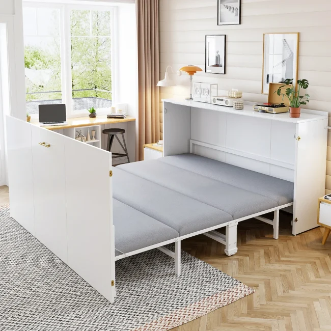 StayPlay Runaway Matras 140x200cm – Metalen met wielen en inklapbaar ontwerp