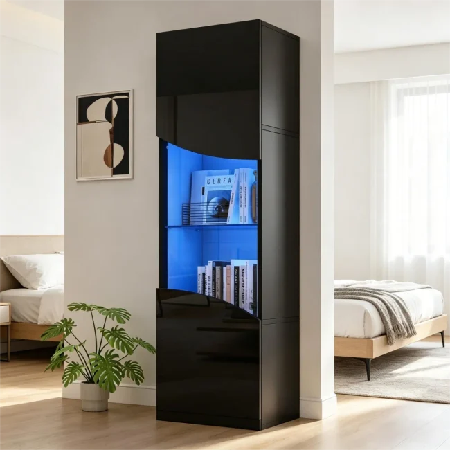 StayPlay Runaway Badkamermeubel – Zwart met LED-verlichting