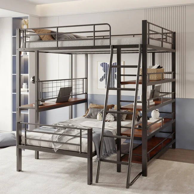 StayPlay Runaway Bed 90X200cm – Metaal