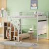 StayPlay Runaway Kinderbed – IJzer Wit met opbergruimte