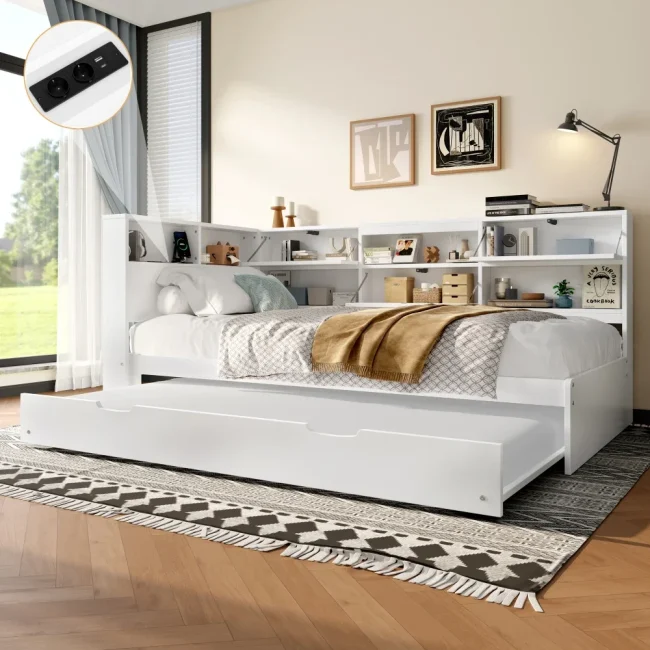 StayPlay Runaway Slaapbank 90x200cm met opbergruimte
