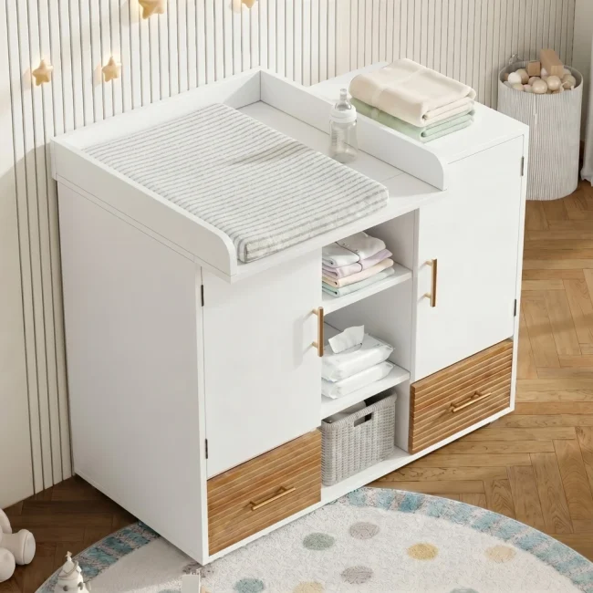 StayPlay Runaway Opbergkast 114×53×92cm – Wit