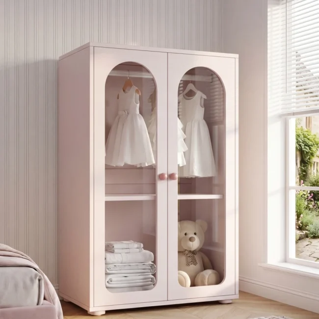 StayPlay Runaway Kledingkast 80×50×120cm met LED-verlichting
