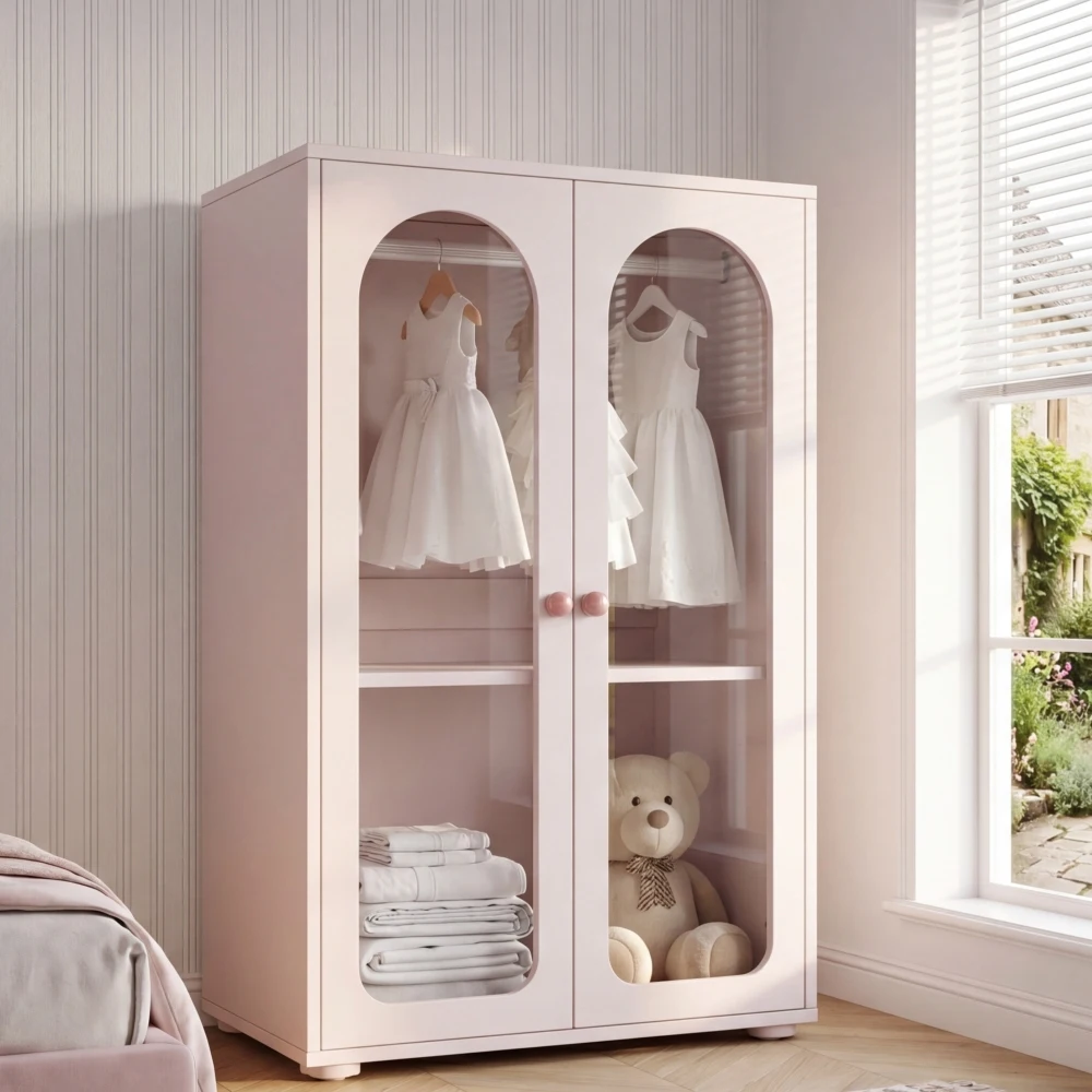 StayPlay Runaway Kledingkast 80×50×120cm met LED-verlichting