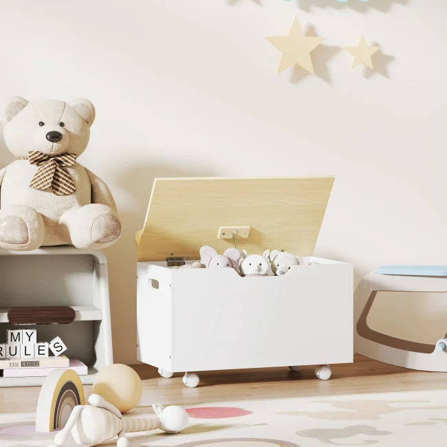 StayPlay Runaway Opbergkast – Hout Wit met LED-verlichting