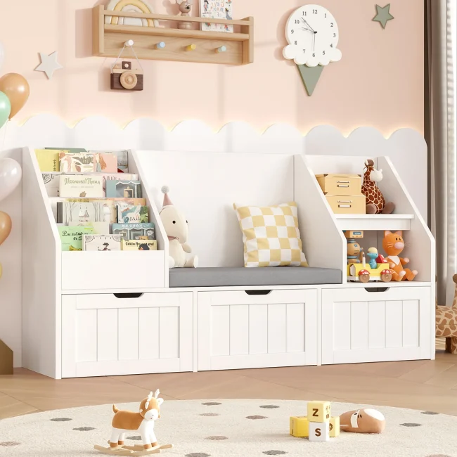 StayPlay Runaway Boekenkast 140x80x39,5cm