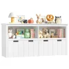 StayPlay Runaway Opbergkast 120x33x61,5cm – Wit