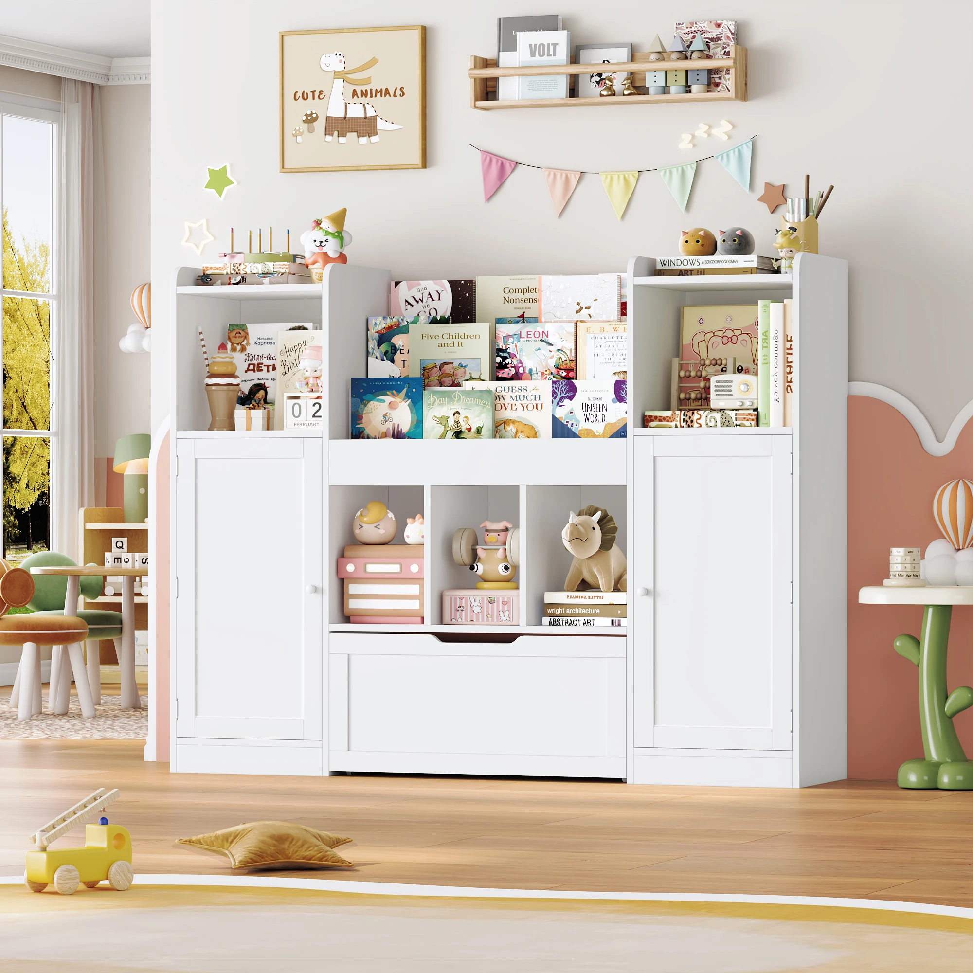 StayPlay Runaway Boekenkast 140.3x30x108.2cm
