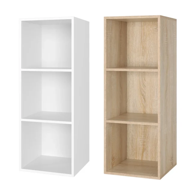 StayPlay Runaway Boekenkast 30X80Cm – Hout Wit