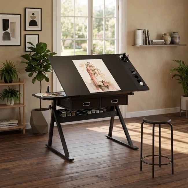 StayPlay Runaway Tafel met 2 laden