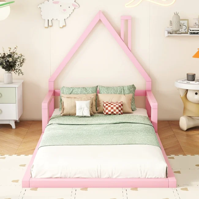 StayPlay Runaway Babyspeelbed – Hout