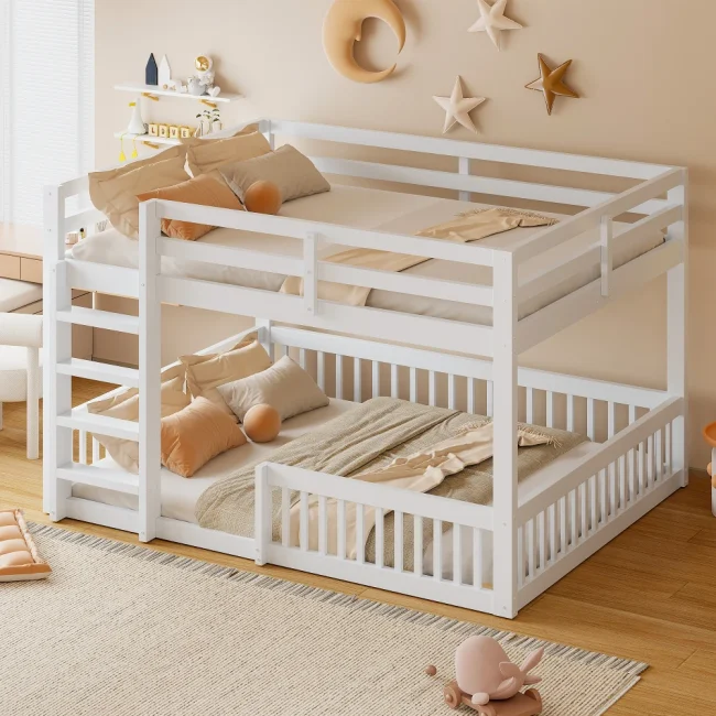 StayPlay Runaway Bed 160x200cm – Wit – Serie 1