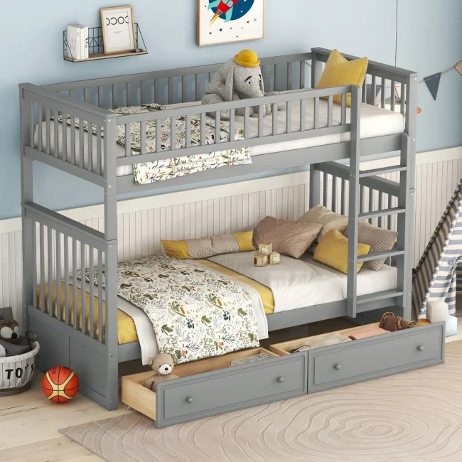 StayPlay Runaway Stapelbed 90x200cm, converteerbare