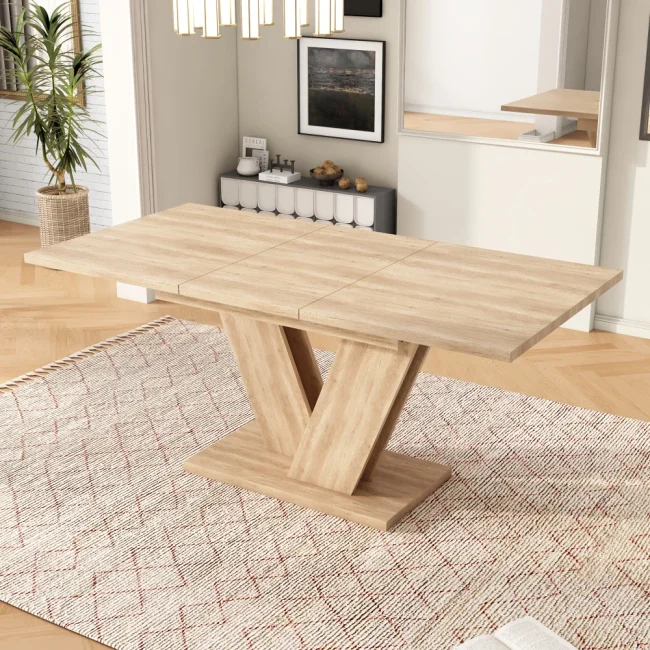 StayPlay Runaway Uitschuifbare Eettafel 180x80cm met geschikt voor 4-6 personen