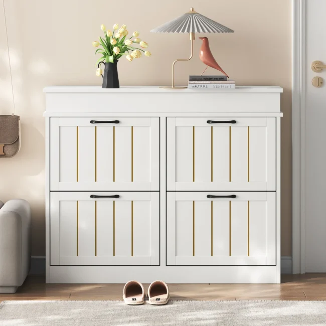 StayPlay Runaway Schoenenrek 105x24x83cm – MDF Zwart – Serie 2