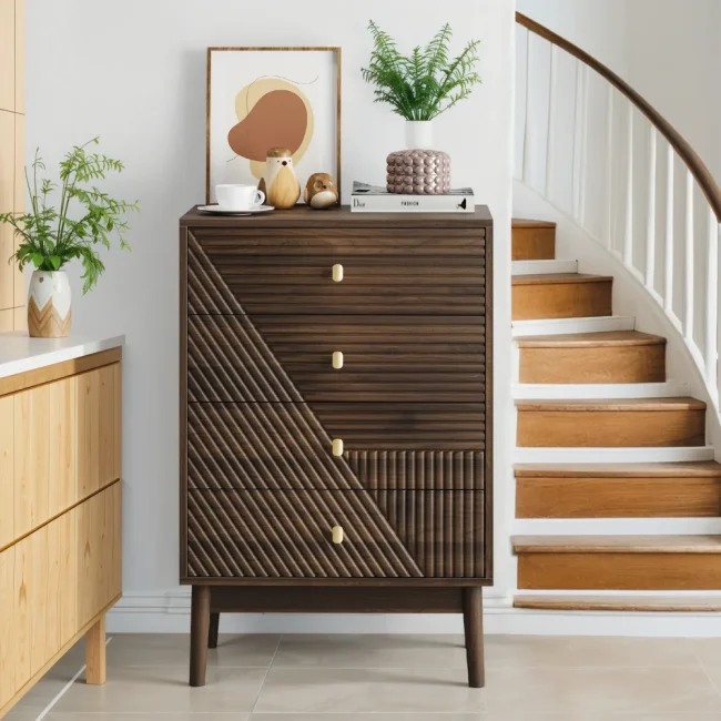 StayPlay Runaway Kledingkast – Hout met 4 laden en LED-verlichting