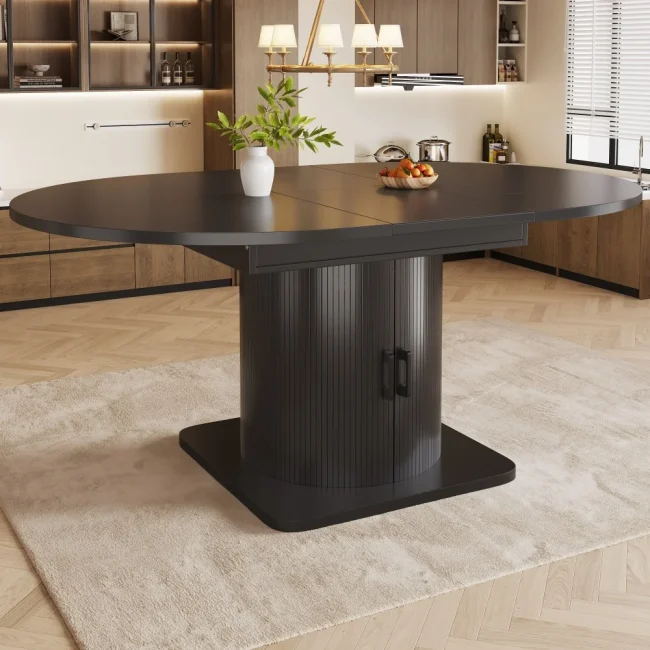 StayPlay Runaway Uitschuifbare Eettafel – MDF met opbergruimte