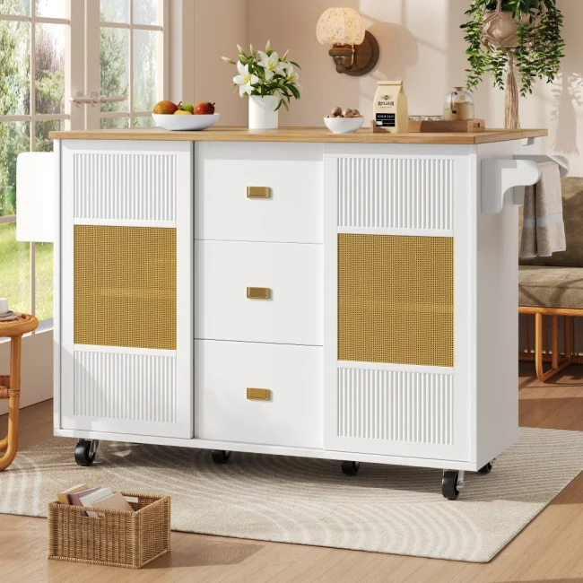 StayPlay Runaway Keukeneiland 120×73×90cm met verstelbare planken