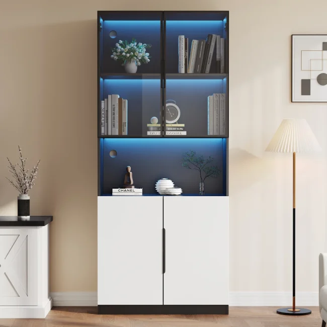 StayPlay Runaway Vitrinekast met LED-verlichting – Serie 5