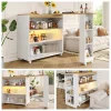 StayPlay Runaway Bartafel 204×39×105cm met LED-verlichting en opbergruimte