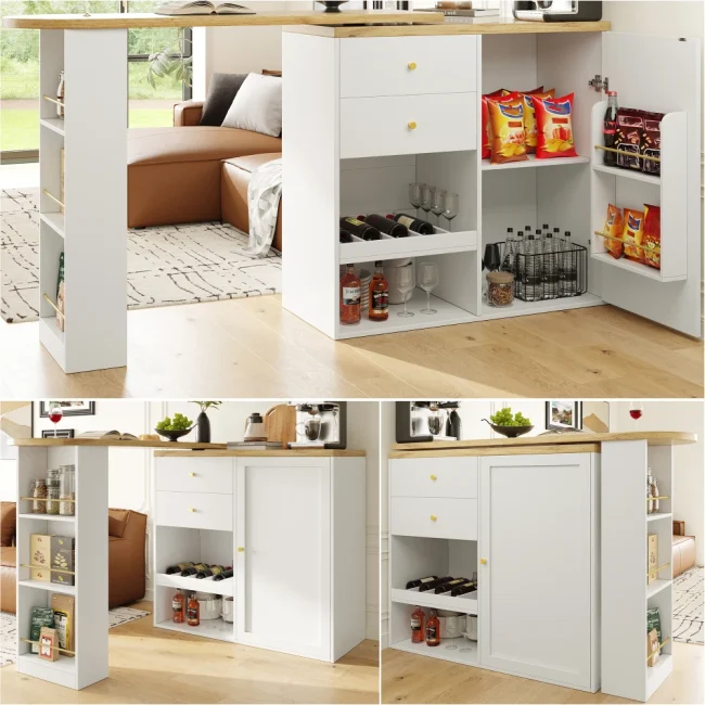 StayPlay Runaway Bartafel 105x39x102cm met draaibaar ontwerp