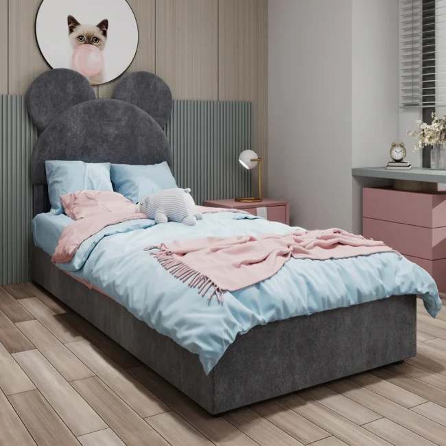StayPlay Runaway Gestoffeerd Bed 90x200cm