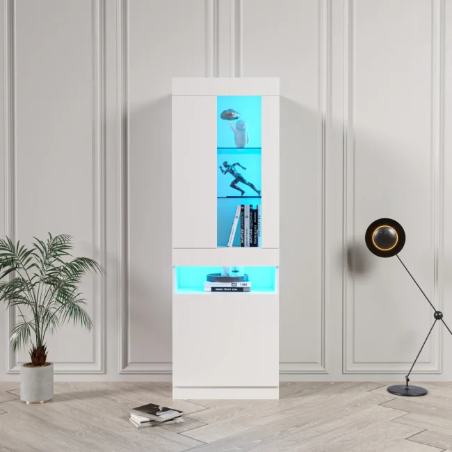 StayPlay Runaway Vitrinekast met LED-verlichting en opbergruimte – Serie 5